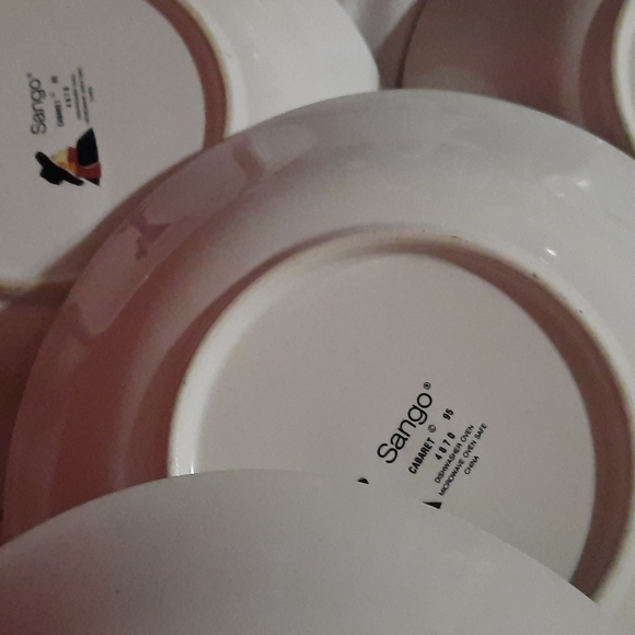 VTG:#8 SangoMoulin Rouge Salad bowl - Picture 11 of 16